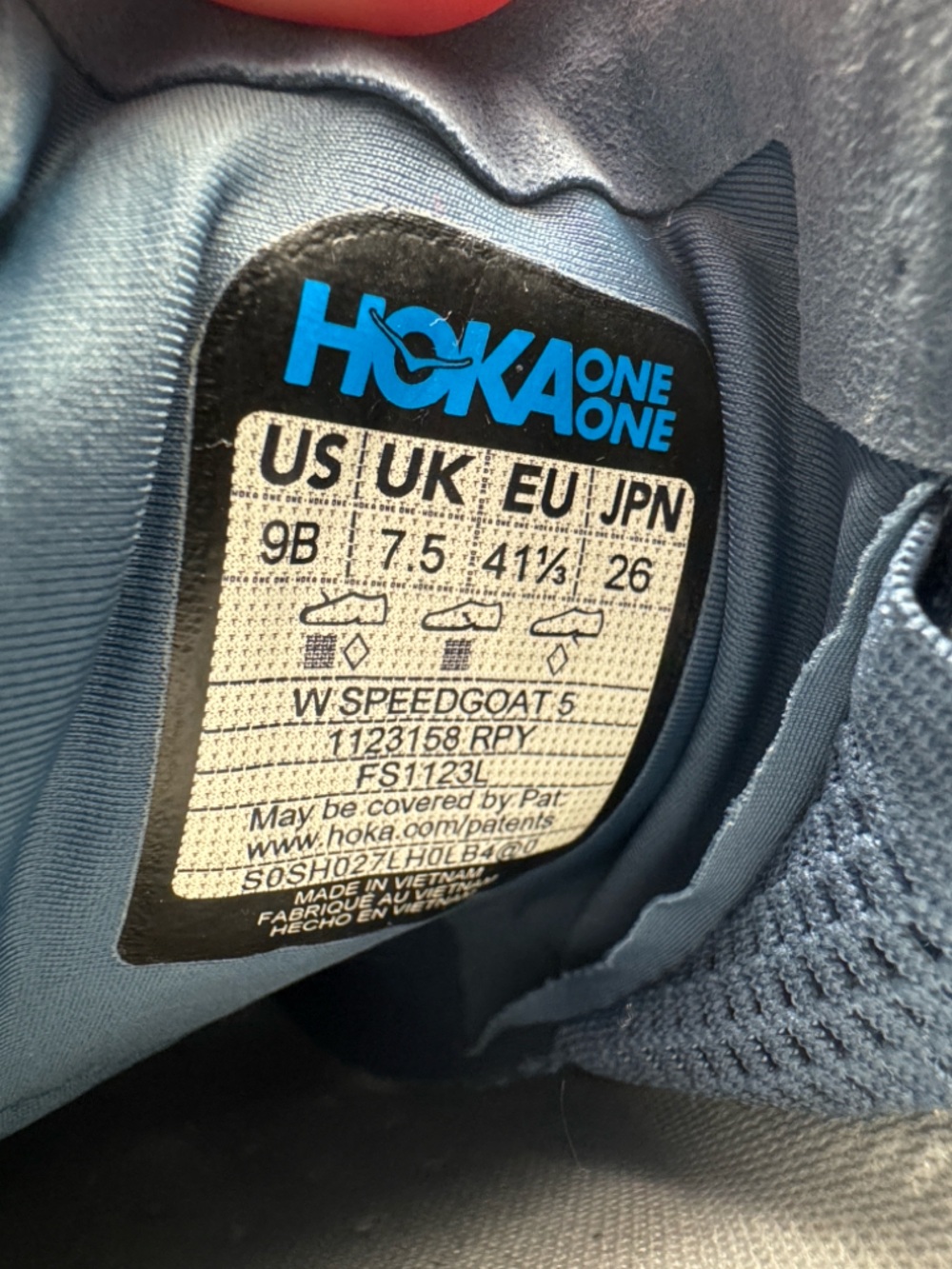 Hoka SpeedGoat 5 Running Shoe - Picture 8 of 8